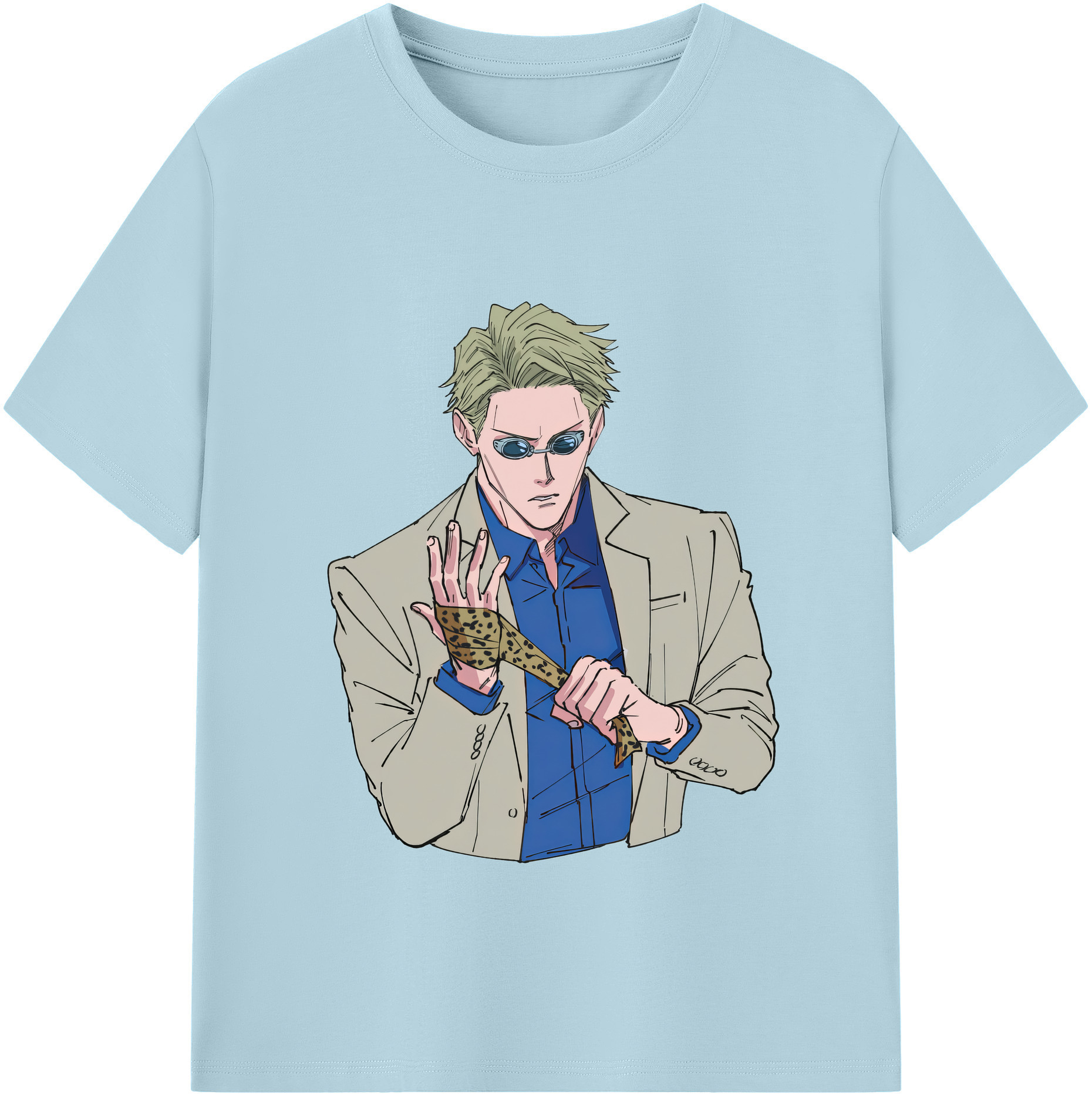 （画像用） 呪術廻戦 Jujutsu Kaisen 綿100％半袖Tシャツ（フロントプリント）